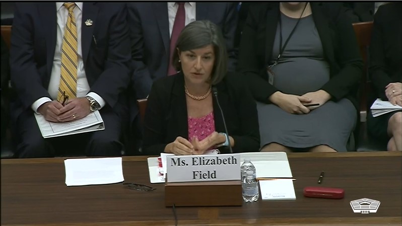 Elizabeth Field, directora de capacidades y gestión de defensa dentro de la Oficina de Responsabilidad Gubernamental